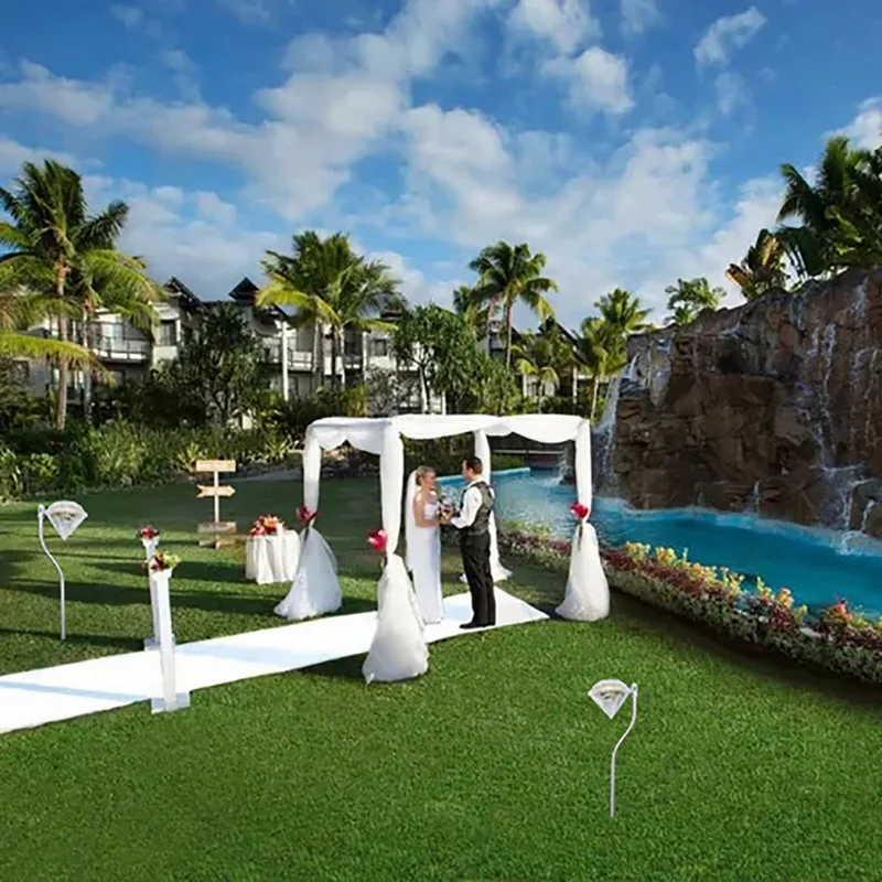 

4pcs Outdoor LED Solar Light Garden Decoration Lamps LED Diamonds Lawn Light Solar Powered Path Stake Lanterns Lamp Home Decor