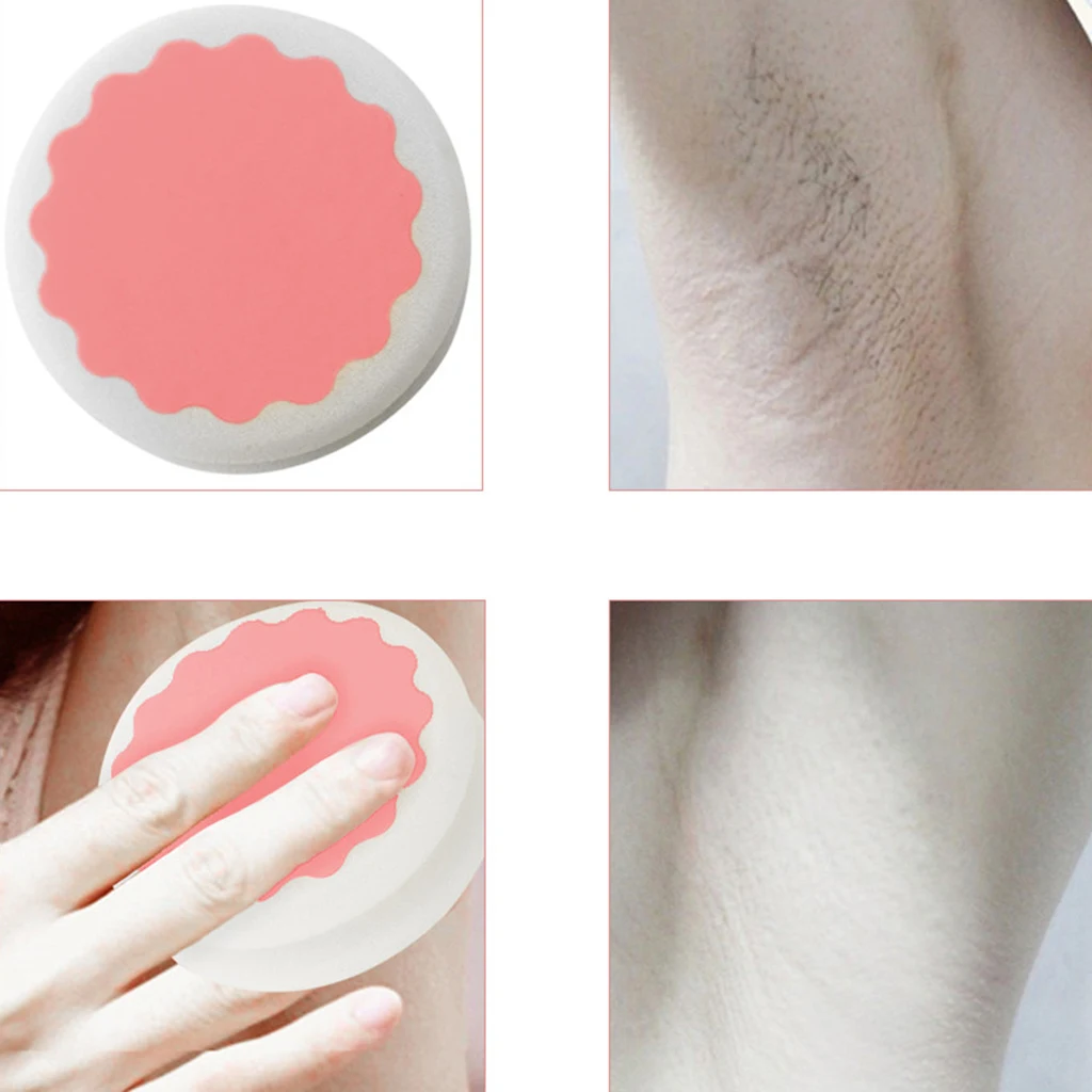 

Painless Hair Removal Depilation Sponge Pad Arm Bikini Hair Epilator