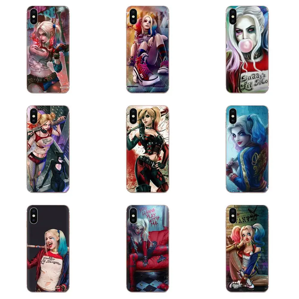 &quot Харли Квинн &quotМягкий чехол из ТПУ с принтом&quot аксессуары для Galaxy J1 J2 J3 J330 J4 J5 J6
