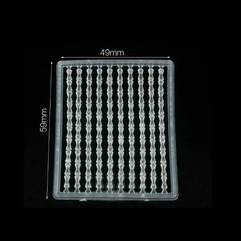 100 шт./компл. очистить волосы снаряжение рыболовное блокировочные Упоры для