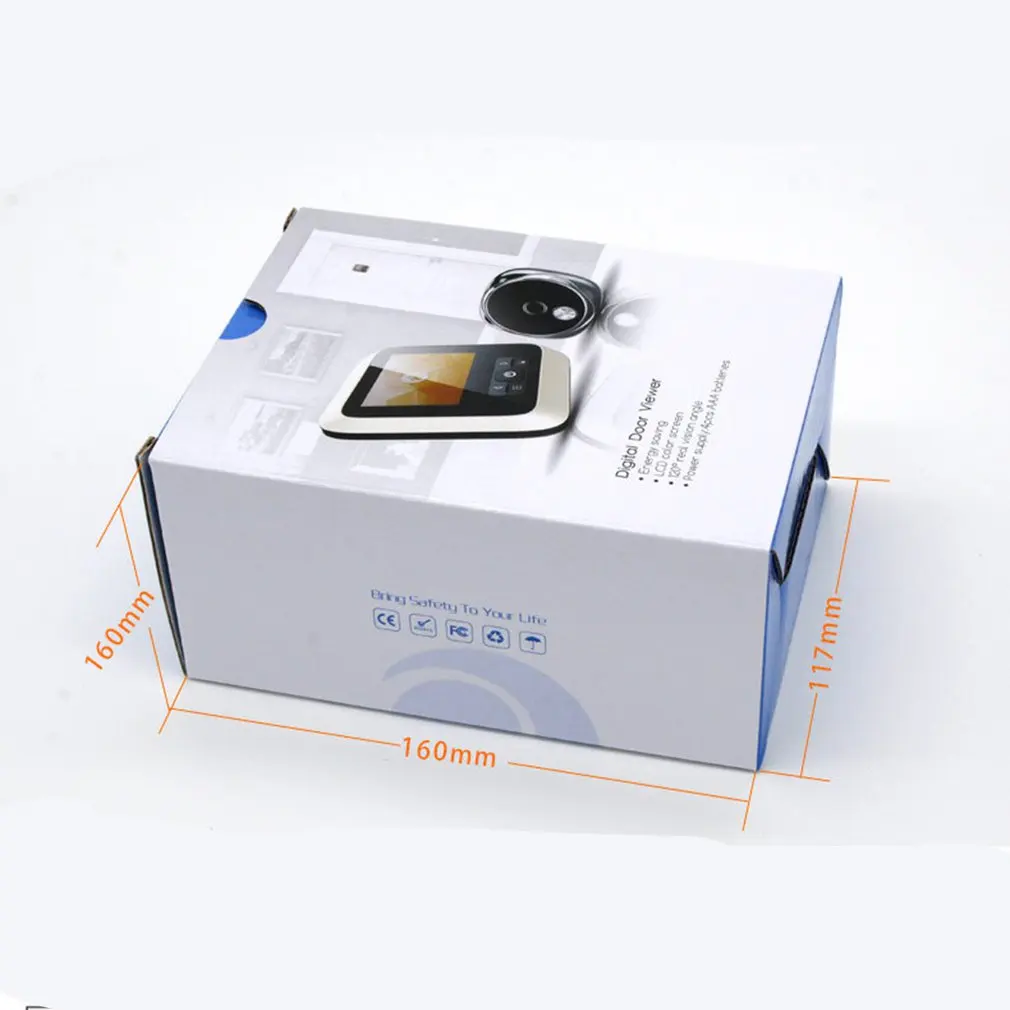 

SF530 Wireless Video Doorbell 3.0 inch TFT LCD Display HD Infrared Night Vision Long Standby 120 Wide Angle