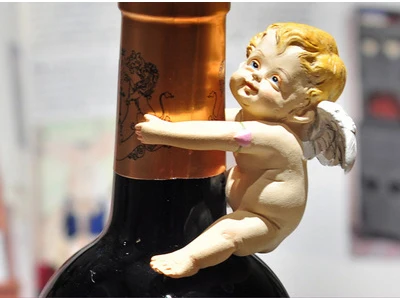 Angel sit on bottle Креативный цветочный горшок, декор по краям, чашка, безделушка, миниатюрный, для влюбленных, ангел Амура, статуэтка, подарки, домашний декор, аксессуары, современный Сказочный Сад - Цвет: Angel sit on bottle