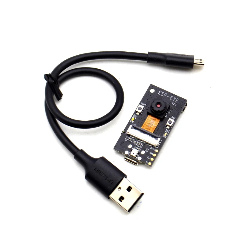 ESP-EYE 2-мегапиксельная камера ESP32 4 Мбайт флеш-память 8 Мбайт PSRAM для распознавания лиц поддерживает WI-FI передачи изображения