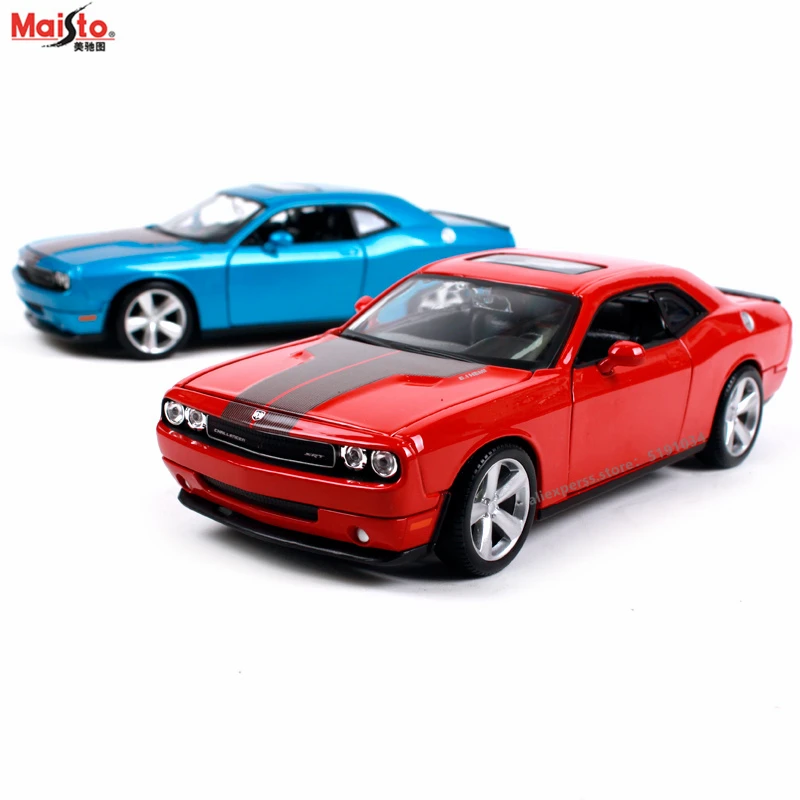 Maisto 1:24 Dodge Challenger Racing модель автомобиля из сплава, модель автомобиля, украшение автомобиля, коллекция, Подарочная игрушка