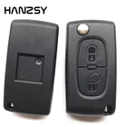 10 шт., чехол для автомобильного ключа с 2 кнопками для Peugeot 307 307S 308 407 607 107 207