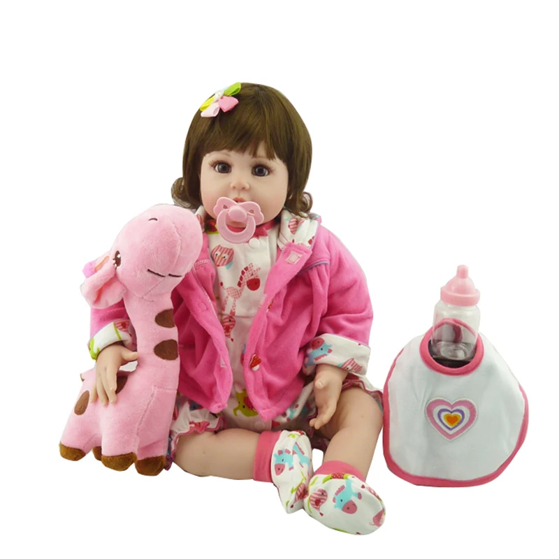 20 &quotReborn Baby Doll с кукла&quot Жираф &quotвсего тела Силиконовые Винил очаровательны