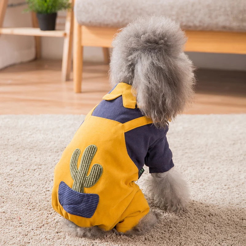 Hipidog теплый четырехногий зимний хлопковый комбинезон для собак пальто куртка