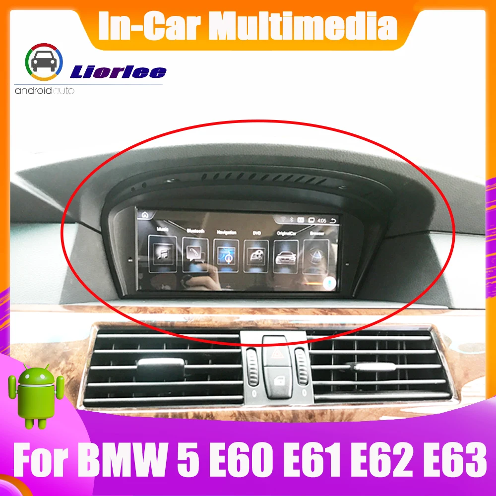 Автомагнитола для BMW 5 серии E60 E61 E62 E63 2003 ~ 2008 обновление системы Android Авторадио GPS