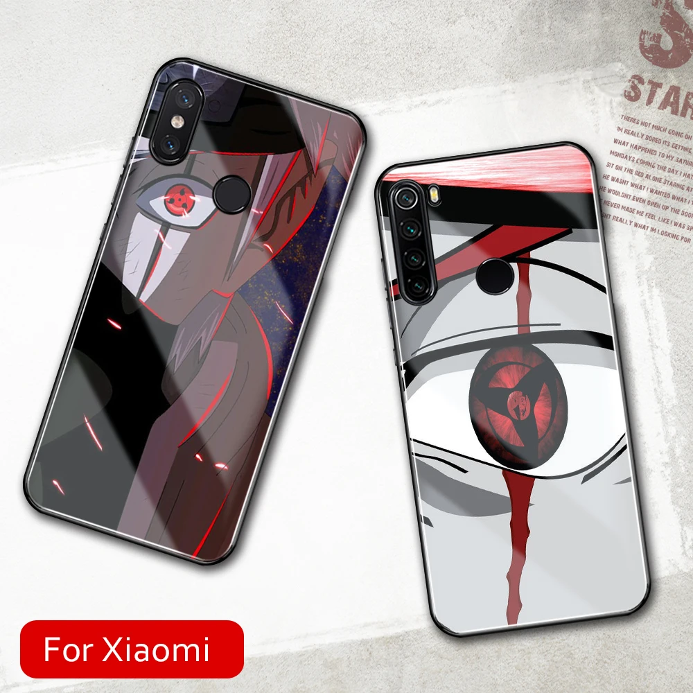 Чехол FinderCase для Xiaomi 6 жесткая задняя панель из стекла Наруто Какаси чехол