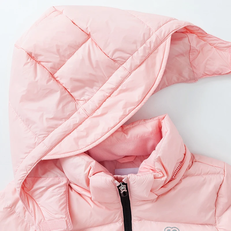 Детский пуховик для девочек куртка в Корейском стиле на осень и зиму 2019 | Мать