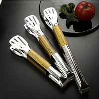 kitchen bar bbq clip stainless steel food clip thick food folder fried barbecue clip steak bread barbecue buffet clip bread clip