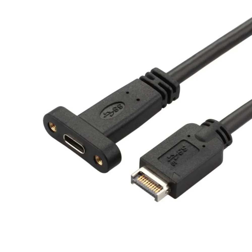 

Computer motherboard cable USB3.1 Type-E TO Type-CF front bezel line 10gbps high speed 0.5m