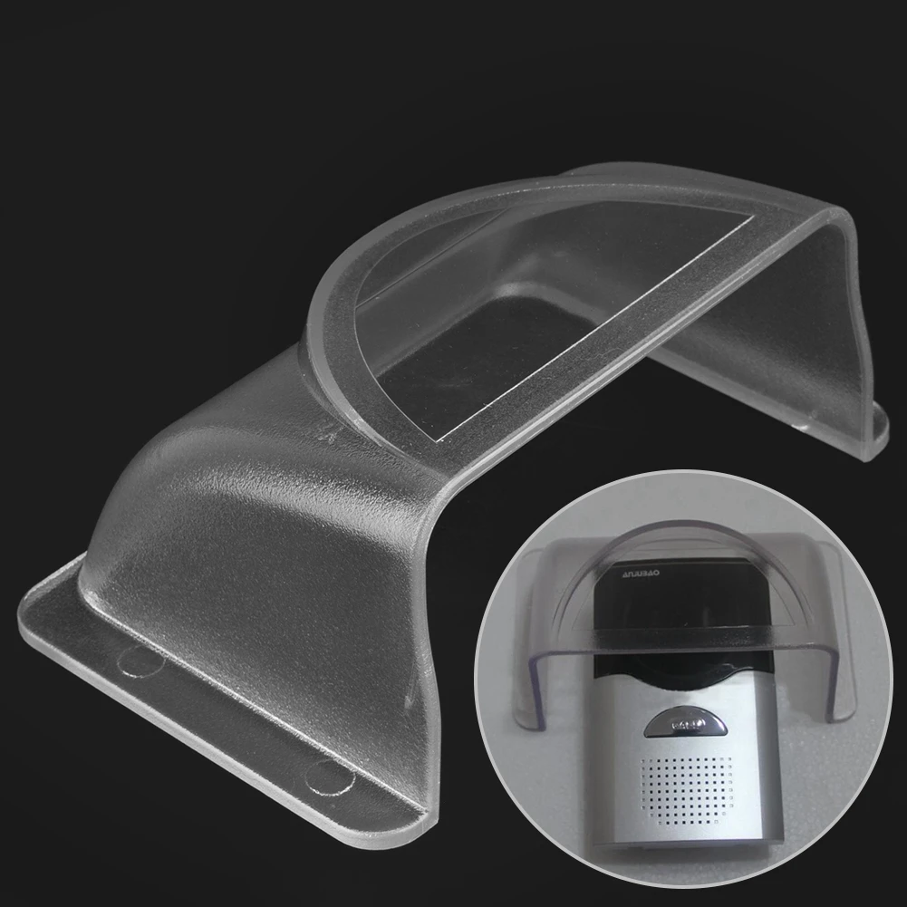 

Metal Keypad Rain Cover Video Doorbell Transparent Plastic Rainproof Waterproof Shell for RFID Access Control System
