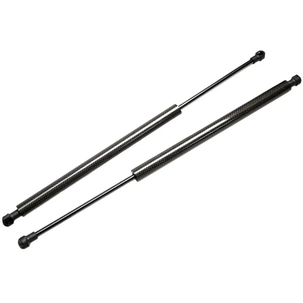 black carbon fiber 1 пара авто Лифт поддержка газовые Распорки пружина для Nissan X-Trail T30 2001 2002 2003 2004 2005 2006 5 л багажника - Цвет: black carbon fiber