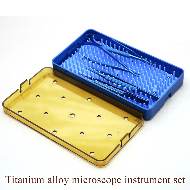 Хирургический микротитановый хирургический инструмент офтальмологический