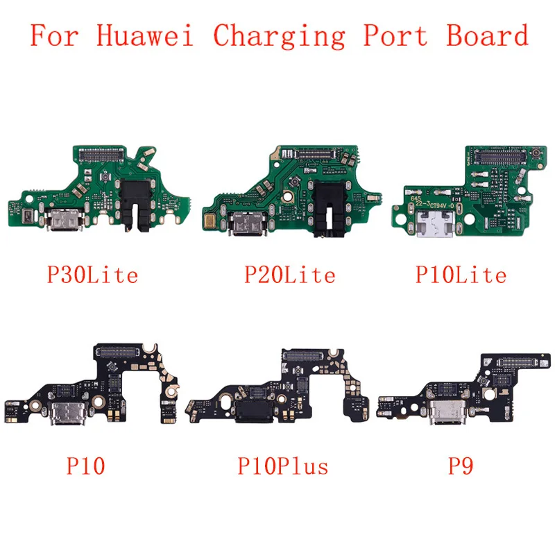 High quality USB Charging Port Connector Board Parts Flex Cable For Huawei P30 P30Lite P30Pro P20 P20Pro P20Lite P10 P10Plus P9