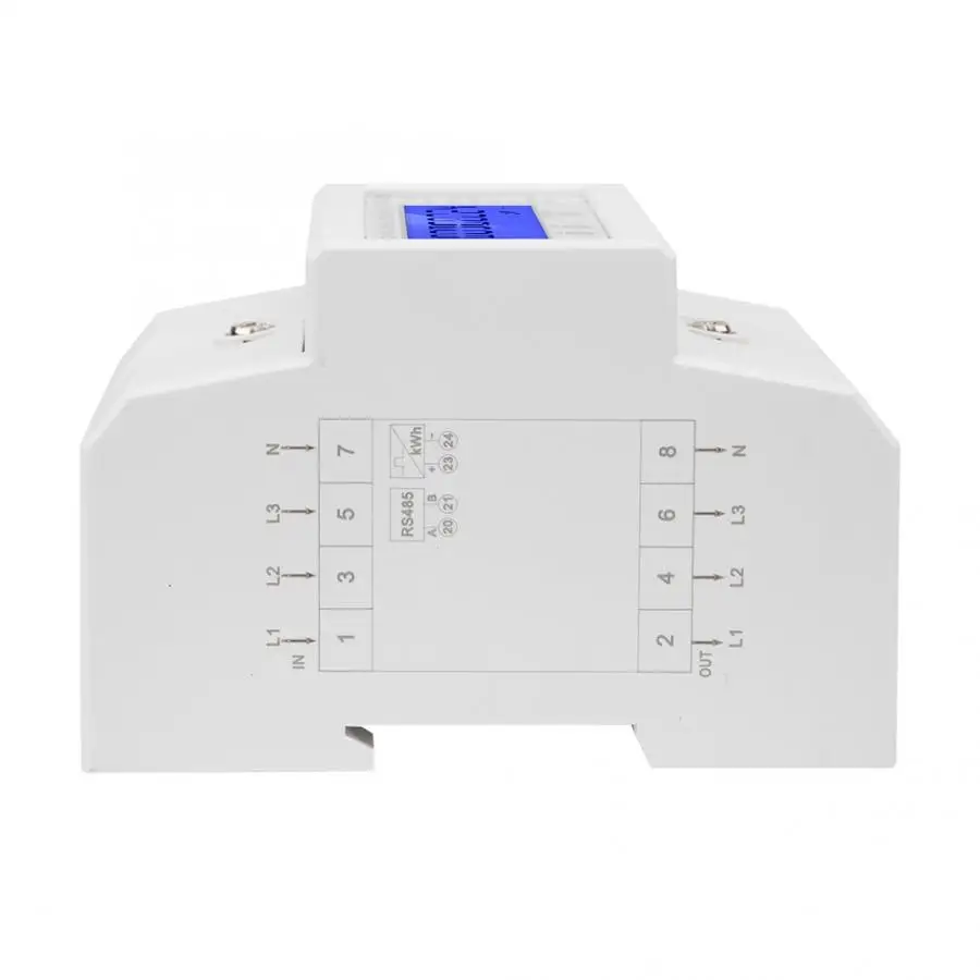 DDS024MR 3-фазный 4-проводной измеритель электроэнергии Вольт-ток Частотный
