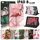 Чехол-книжка из искусственной кожи для Apple iPad 8 10,2 дюйма (8 поколения)