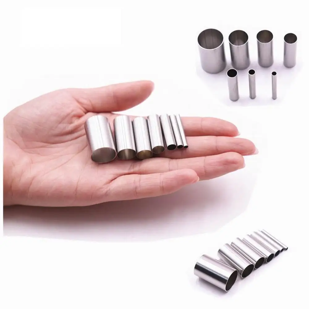

7 pcs Clay Tools Cutter Molds Round Shape Clay Cutter Indentation Circle Shape Ceramics Dotting Tools