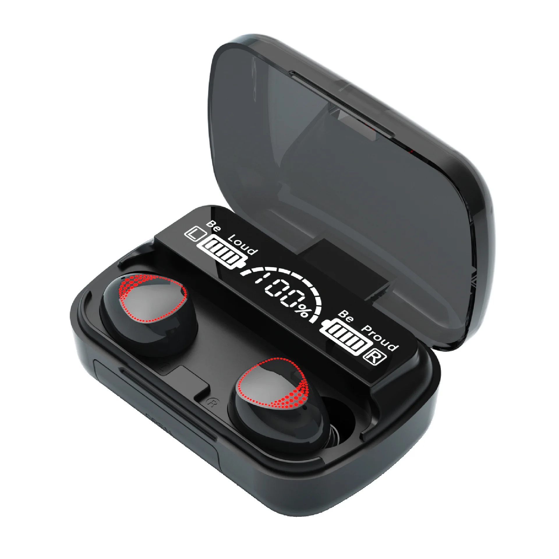 

M10 TWS Bluetooth 5,1 наушники беспроводные наушники 9D стерео спортивные водонепроницаемые наушники гарнитура с микрофоном зарядная коробка