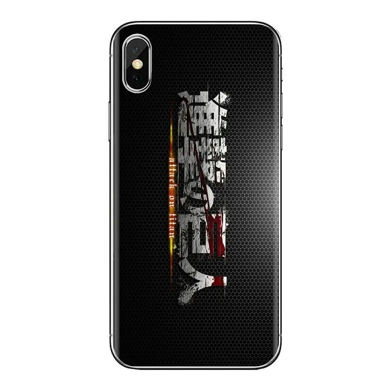 Attack on Titan Wings Libert Logo Silicone Phone Covers For Xiaomi Redmi 4 3 3S Pro Mi3 Mi4 Mi4i Mi4C Mi5 Mi5S Mi Max Note 2 |