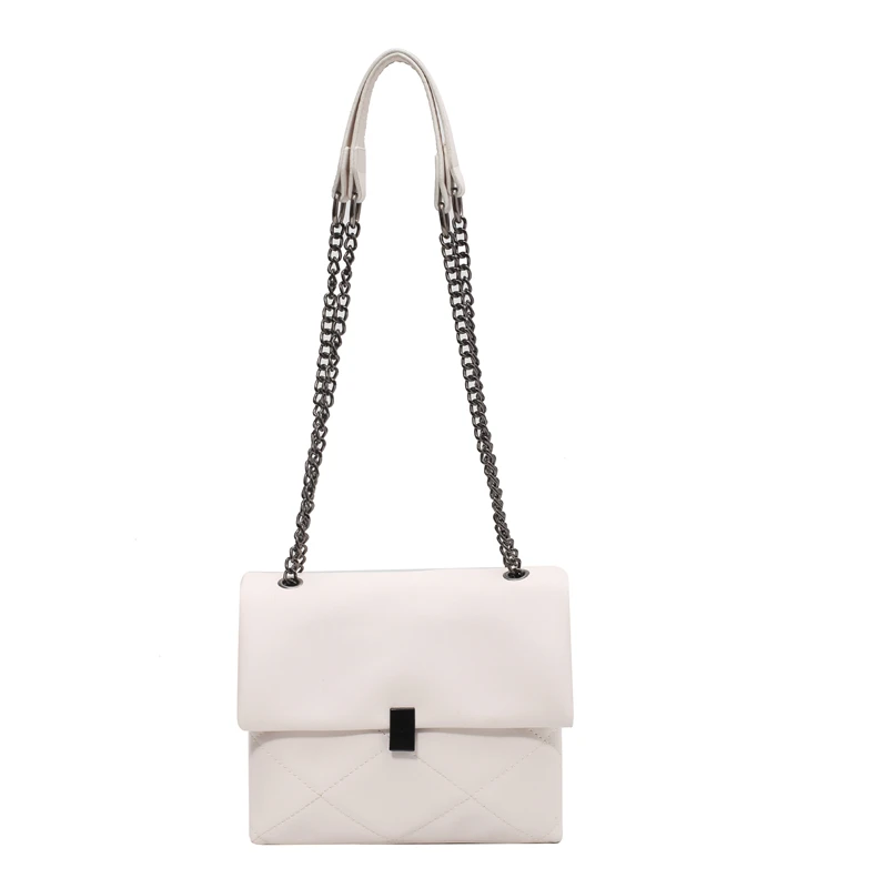 

Small Chain Designer New Fashion Crossbody Shoulder Handbags 2021 Winter Female Luxury Trend Soft PU Leather Bags Beautiful