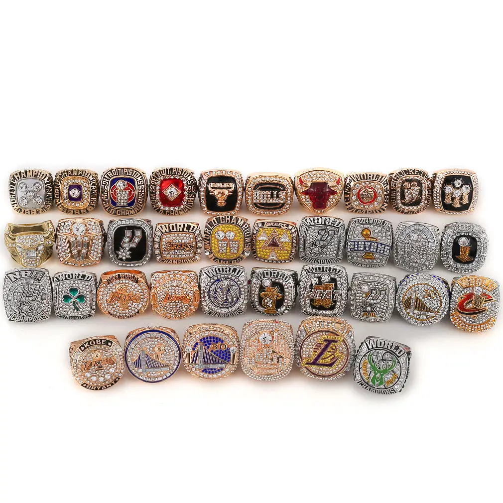 

Mixed ALL Basketball Championship Set rings collections