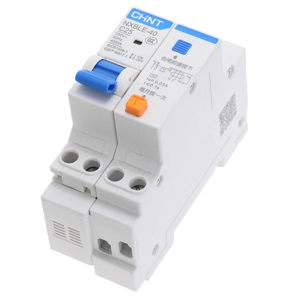 CHNT DZ267LE-32 1P+ N DPNL 10A 16A 20A 25A 32A остаточный ток автоматический выключатель RCBO NXBLE-40