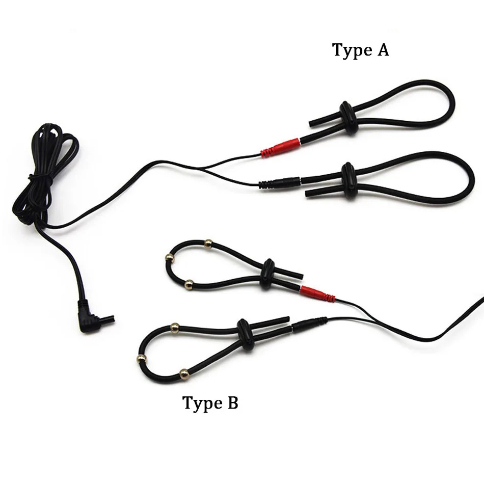 USB charging High Performance Host Electric Shock Penis Ring Sticker Massager Pads Cock Rings Adult Game Medical Themed Sex Toys | Красота и
