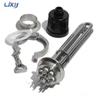 Нагревательный элемент LJXH All 304SS, 2 дюйма, 3 кВт4,5 кВт6 кВт9 кВт12 кВт, 220 В, 380 В, для домашнего пивоварения с зажимом и муфтой