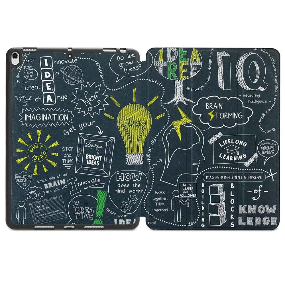 J215 Чехол для iPad Air 3, 10,5 дюймов,, Фолио, резиновый, умный чехол, мягкий, ТПУ, задний Чехол с карандашом, для iPad Pro10.5 дюймов - Цвет: J215