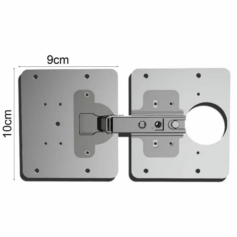 

1Set Hinge Repair Plate For Cabinet Furniture Drawer Door Window Shelf Stainless Steel Plate Repair Accessory Hinge Tools