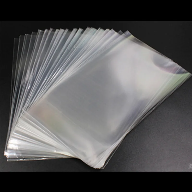 

100pcs/pack Transparent Cellophane Bag Clear Opp Plastic Bags for Candy Lollipop Cookie packing Packaging Wedding Party Gift Bag