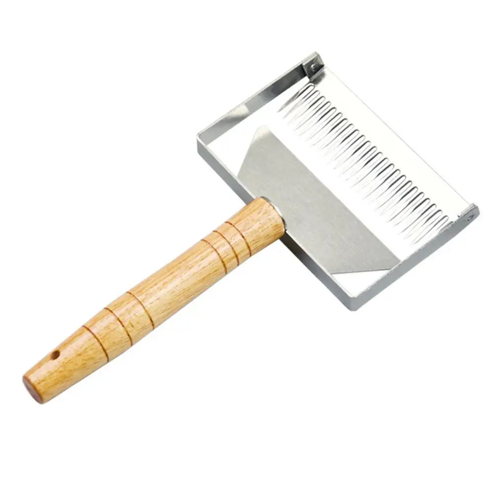 Вилка для распечатывания медовых сот большой железный сотовый мед скребок