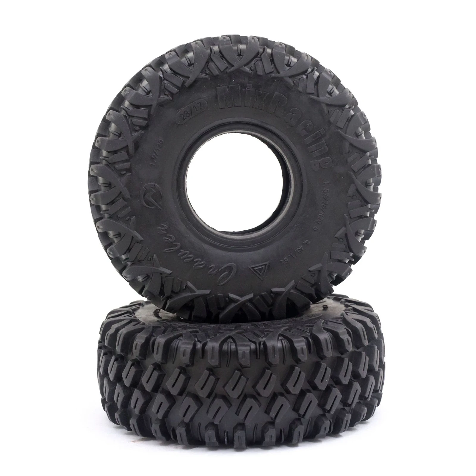 

4X 1.9 '' Wheel Tire Set for SCX10 D90 -4 CC01 1:10 RC Car Crawler Axial