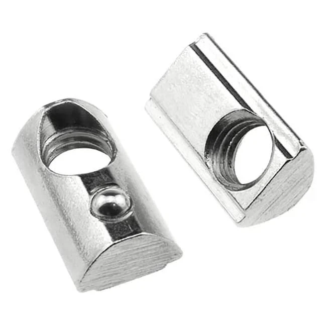 30 шт M8 T слот гайки рулонные Пружинные шаровые эластичные для 3030 серии