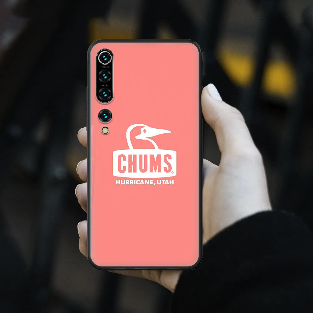 

fashion trend chums Brand Phone case for Xiaomi mi 4 5X 6 X A1 A2 8 9 T 10 F1 Lite pro SE Max Mix Note 2 3 lite black funda