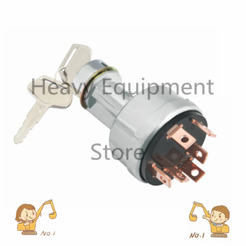 Стартер зажигания для экскаватора Komatsu Fit PC60/120200-3/5/6 08086-10000 08086-20000 08086-50000
