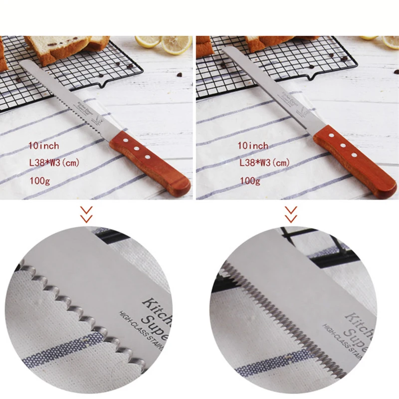 Регулируемый слой для вырезания торта мусс кухонный шеф-повар зубчатый резак