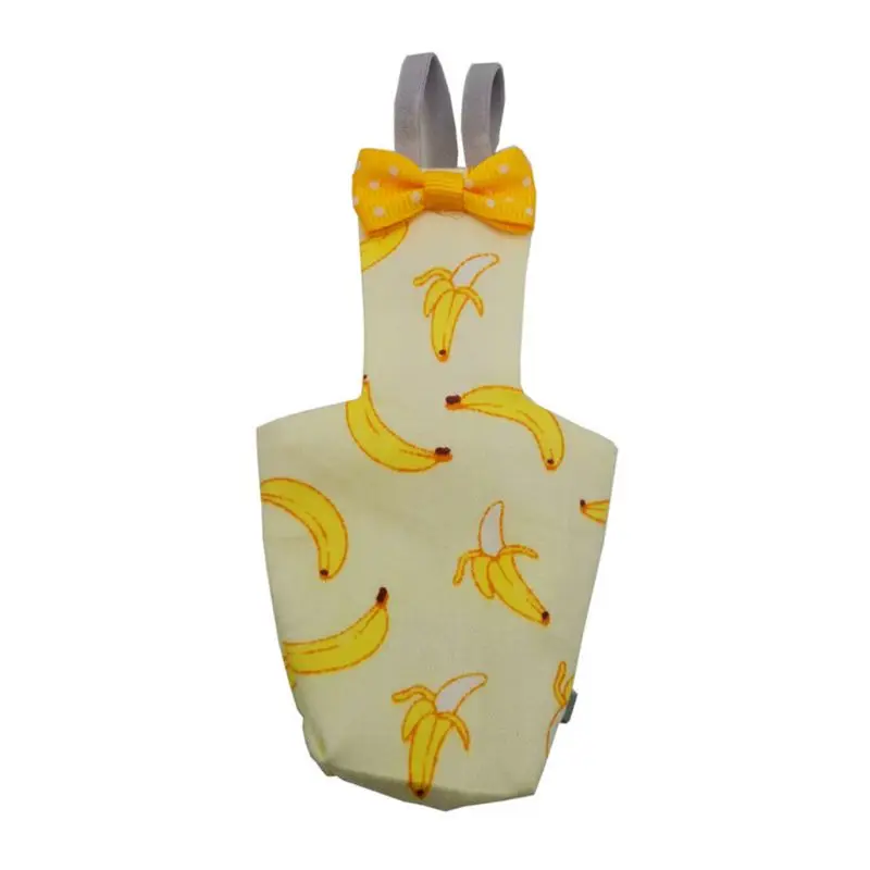 Подгузник для попугаев с бантиком милые красочные фрукты цветочные кокатические