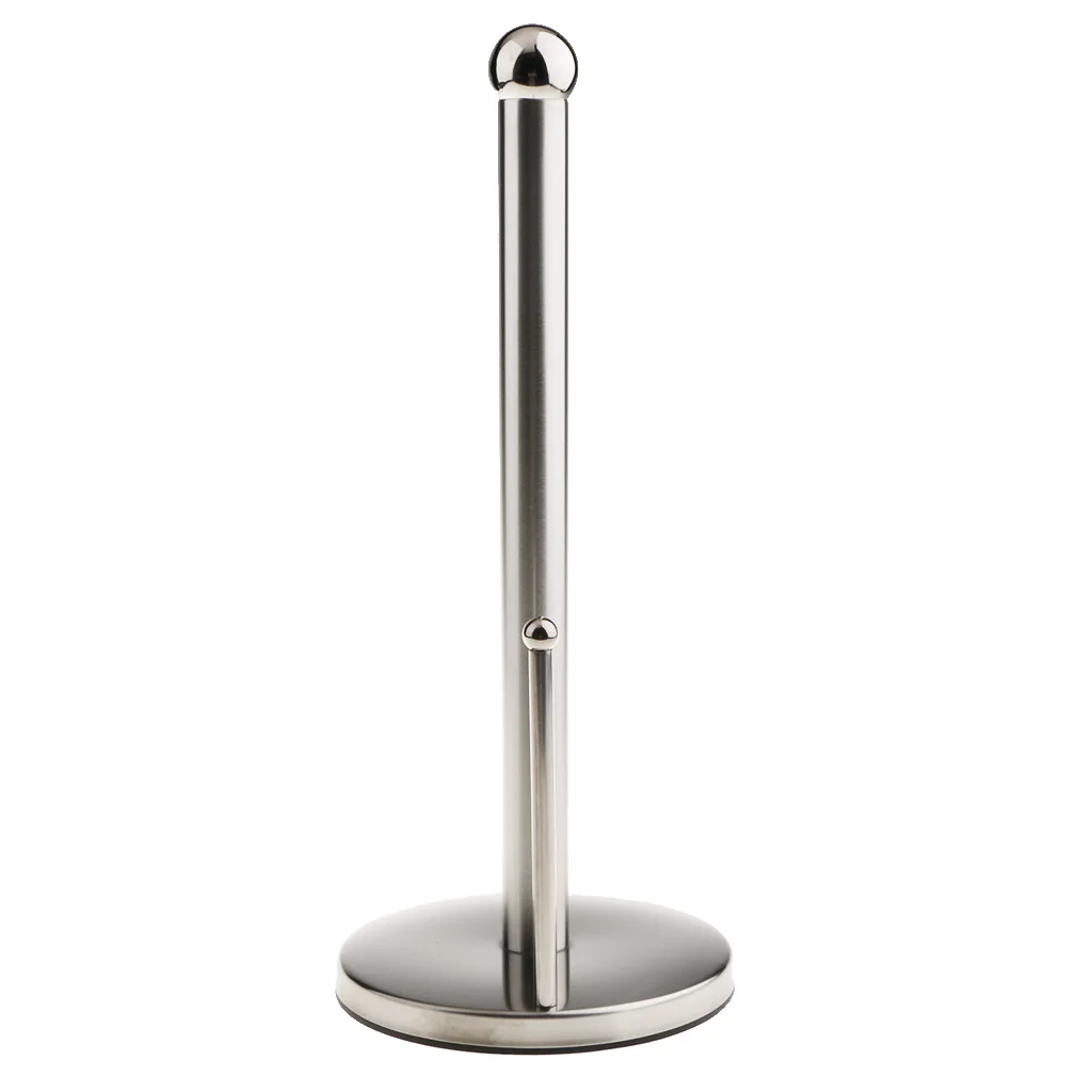 

Modern Stainless Steel Bathroom Paper Holder Roll Tissue Stand