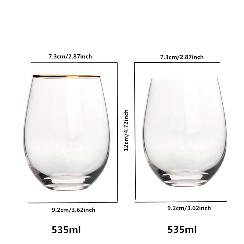 1/2/4 шт. бокалы для красного вина прозрачные многоразовые фруктового сока пива