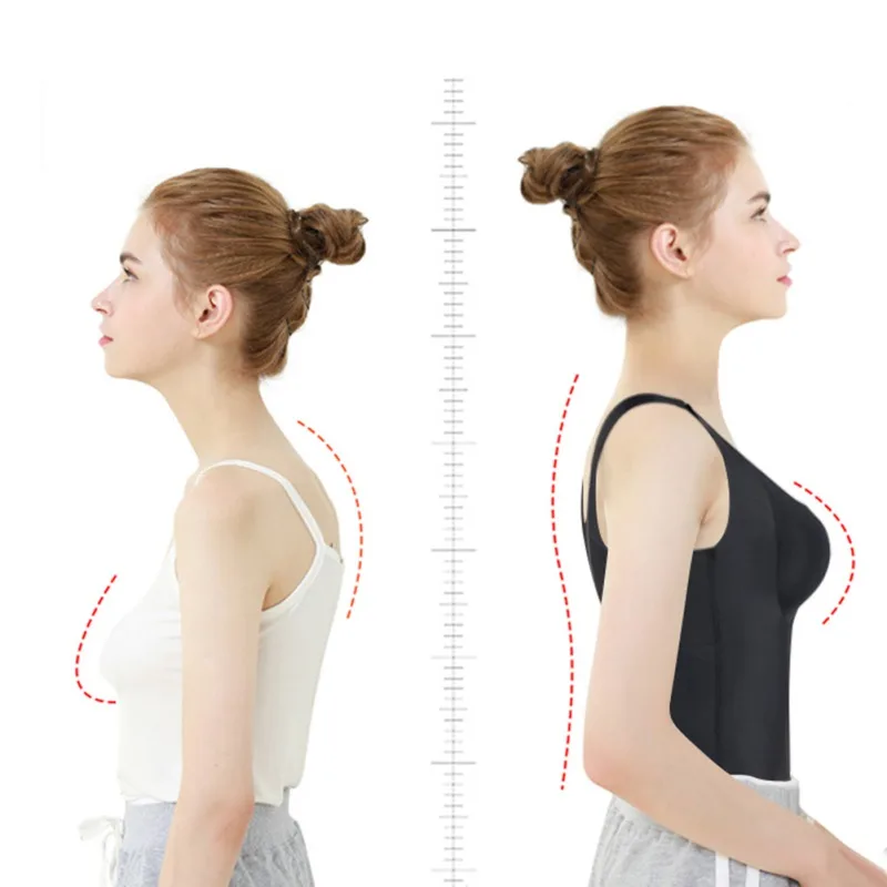 

Women Posture Corrector Bralette Body Shaping Front Closure Fitness Vest Push Up Female Brassiere Underwear Cross Back Tank Tops