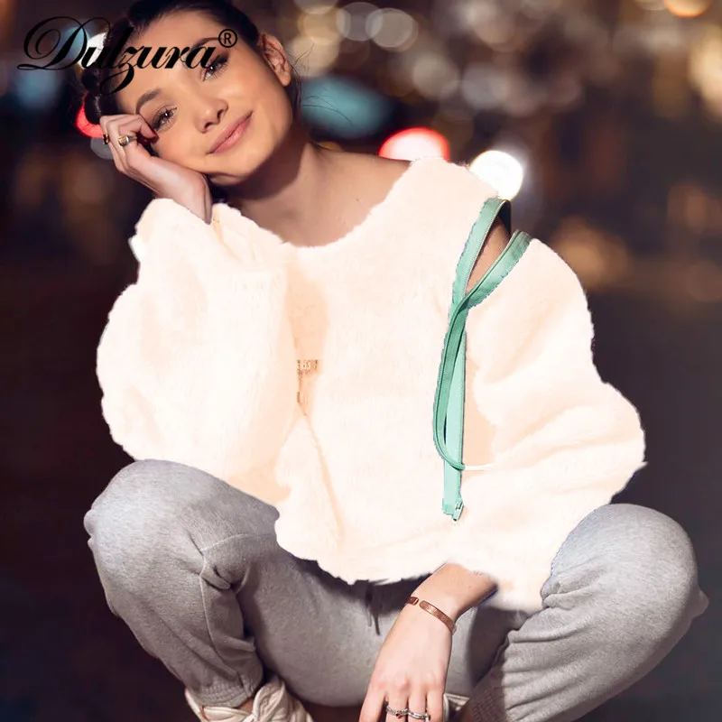 Женский свитшот из овечьей шерсти с длинным рукавом|Женские толстовки и