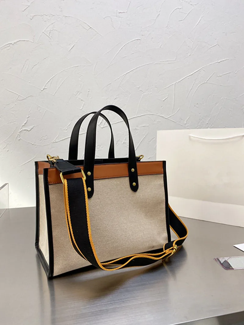 

Luxury Design Straw Tote Bag for Women Handwoven Big Shopping Bag Letter Embroidered Shoulder Bag Fashion Summer Handbag Brand