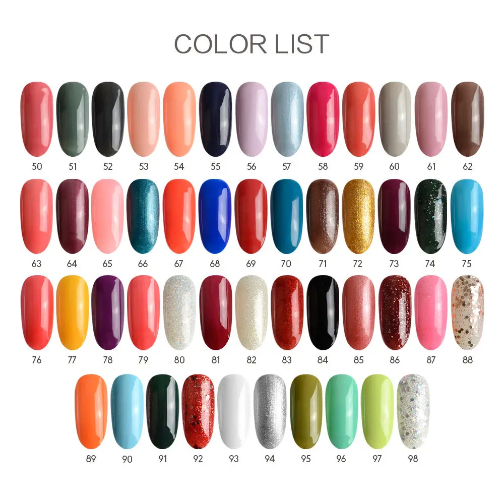 Полный маникюрный набор с лампой 48 Вт гель лаков для ногтей инструмент маникюра