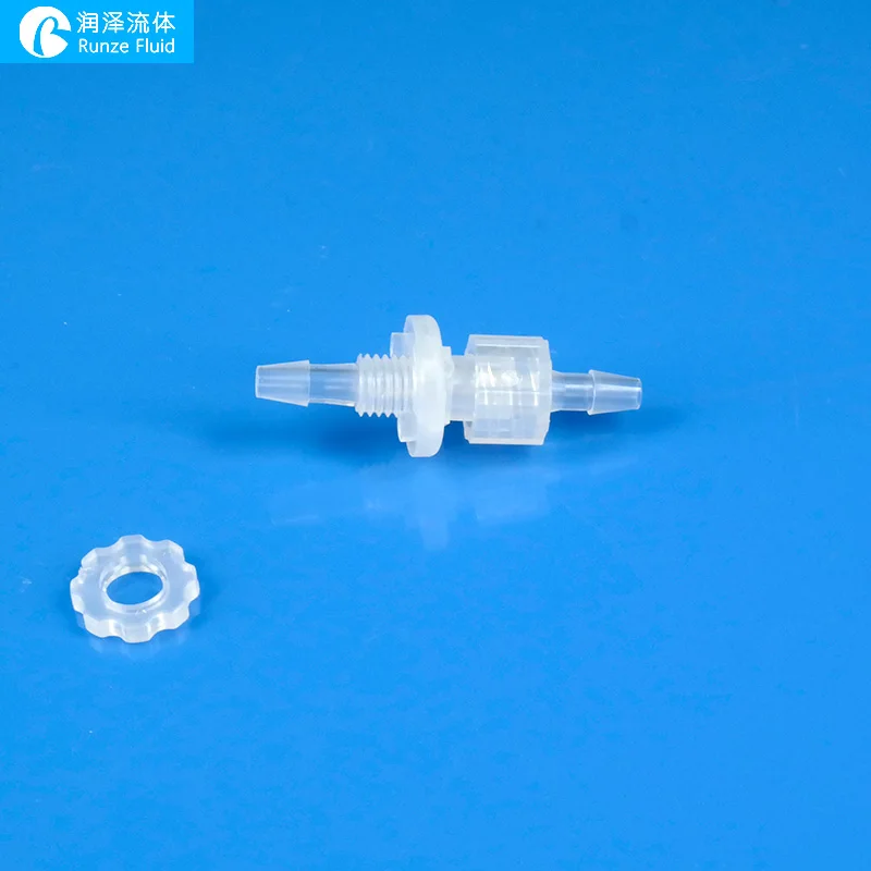 Внутренняя luer bulks резьба UNF 1/4 28 для штуцера шланга 3/32 дюйма PP 100/pk|Фитинги труб| |