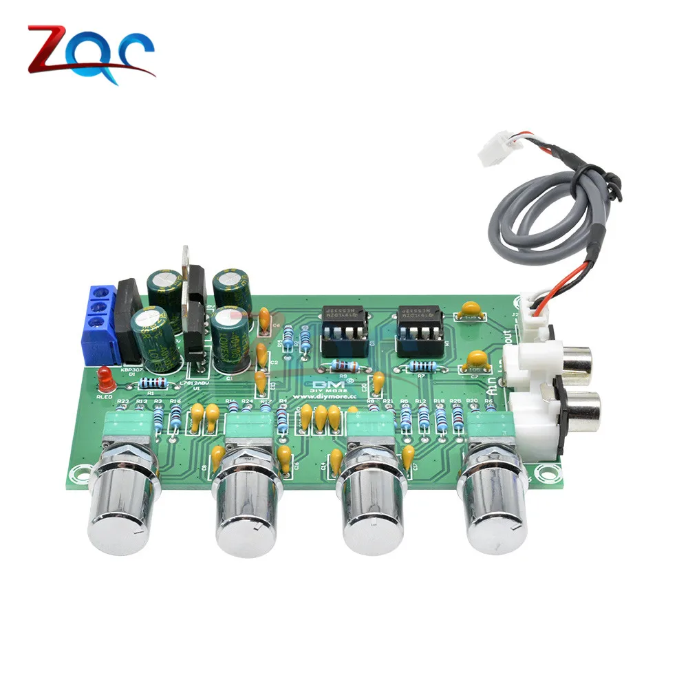 Усилитель звука NE5532 4 канальный усилитель звуковая плата качественный