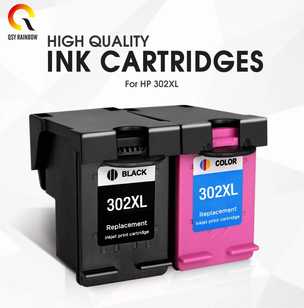 CMYK Supplies 302XL 302 совместимый картридж с чернилами Замена для hp 302 hp 302 XL чернильный картридж для hp deskjet 2130 картридж