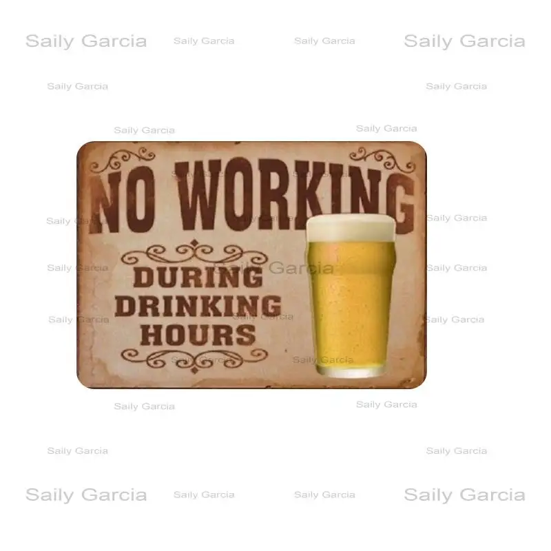 Group therapy practiced here. Beer metal sign vintage tin plate painting wall decoration for bar pub cafe gym home | Дом и сад